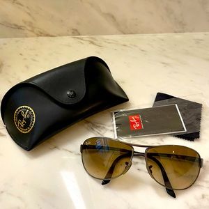 Ray Ban Aviators- RB3342 Warrior Sunglasses